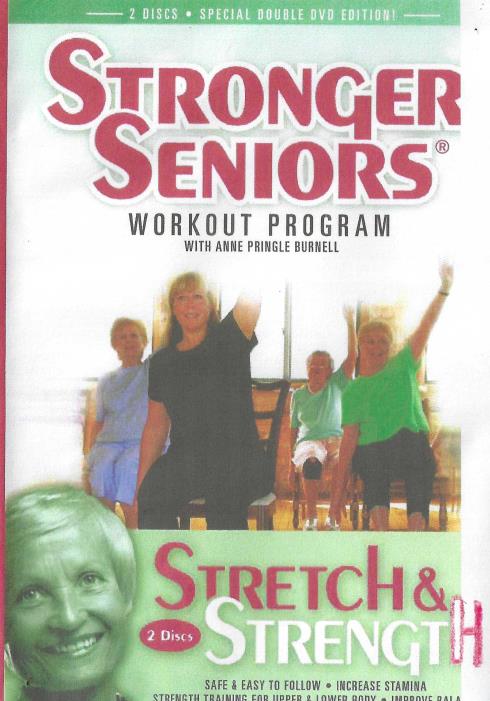 Stronger Seniors: Workout Program: Stretch & Strength 2-Disc Set