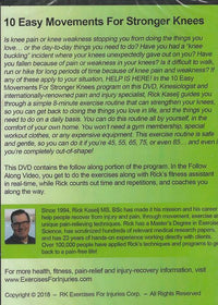 10 Easy Movements For Stronger Knees