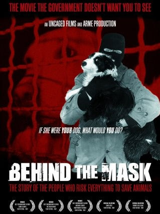 Behind The Mask: The Story Of The People Who Risk Everything To Save Animals - NeverDieMedia
