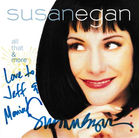 Susan Egan: All That & More Signed
