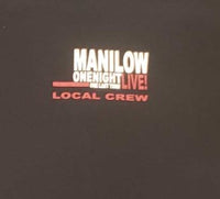 Barry Manilow: One Night One Last Time Live! Local Crew T-Shirt XL
