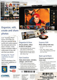 Corel PaintShop Photo 2010 Express w/ Manual