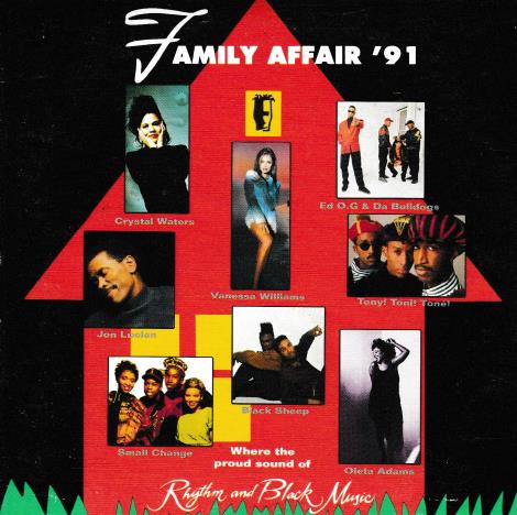 Jack The Rapper CD Sampler: Family Affair '91 Promo