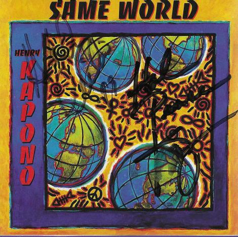 Henry Kapono: Same World Signed