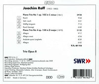 Joseph Raff: Trio Opus 8: Piano Trios 1 & 4