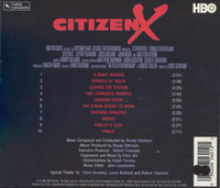 Citizen X: Original Television Soundtrack w/ Punch Hole & Sticker