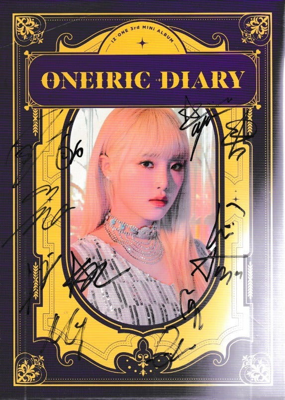 IZ*ONE: Oneiric Diary Signed w/ Book & Extras