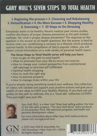 Gary Null's Seven Steps To Total Health 7-Disc Set