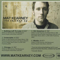 Mat Kearney: The Chicago EP