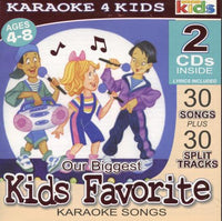 Karaoke 4 Kids: Kids Favorite Karaoke Songs 2-Disc Set