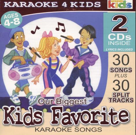 Karaoke 4 Kids: Kids Favorite Karaoke Songs 2-Disc Set