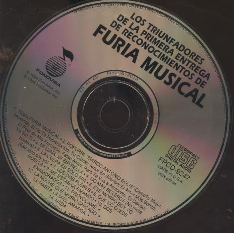 Los Triunfadores De La Primera Entrega De Reconocimientos De Furia Musical w/ No Artwork