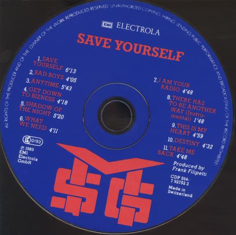 McAuley Schenker Group: Save Yourself w/ No Artwork