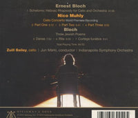 Muhly & Bloch: Schelomo: Hebraic Rhapsody For Cello And Orchestra / Three Jewish Poems