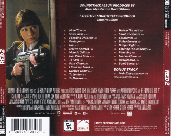 Red 2: Original Motion Picture Score Limited – NeverDieMedia