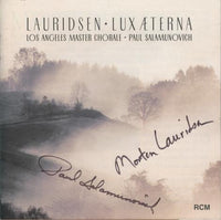 Lauridsen: Lux Aeterna Signed