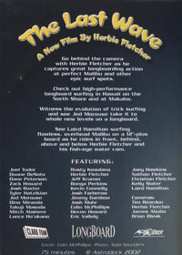 The Last Wave: A New Film By Herbie Fletcher