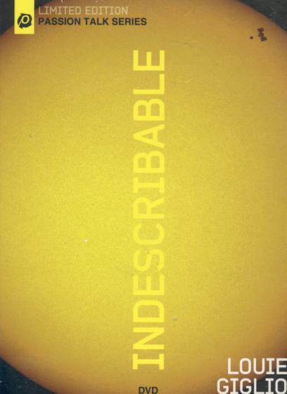 Indescribable: Passion Talk Series Limited