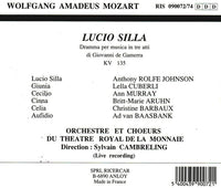 Mozart: Lucio Silla 3-Disc Set