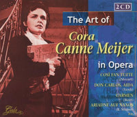 Cora Canne Meijer: The Art Of Cora Canne Meijer In Opera 2-Disc Set
