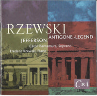Rzewski: Jefferson / Antigone - Legend