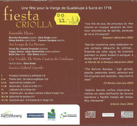 Fiesta Criolla: Ensemble Elyma w/ Booklet
