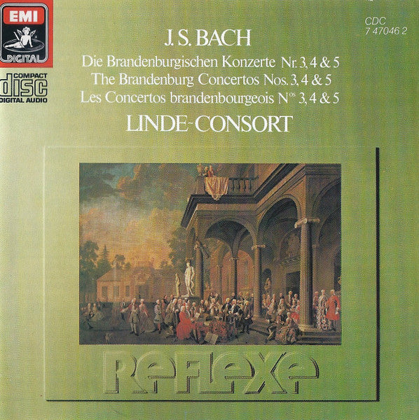 J.S. Bach: Brandenburg Concerts Nos. 3, 4 & 5