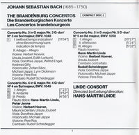 J.S. Bach: Brandenburg Concerts Nos. 3, 4 & 5