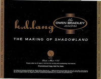 K.D. Lang: The Making Of Shadowland: The Owen Bradley Sessions Promo