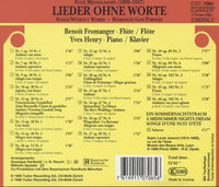 Mendelssohn: Lieder Ohne Worte