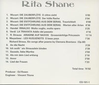 Rita Shane: Dramatic Coloratura Soprano