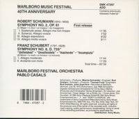 Schumann: Symphony No. 2 / Schubert: Symphony No. 8