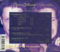 Duo Gelland: Violin Duos Vol. 1