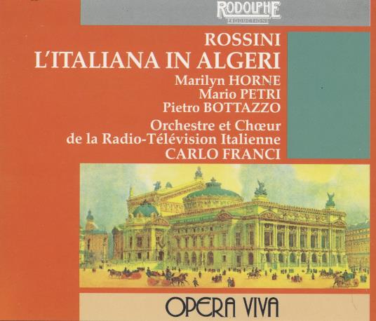 Rossini: L'Italiana In Algeri 2-Disc Set