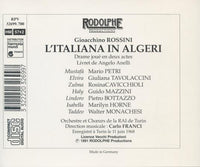 Rossini: L'Italiana In Algeri 2-Disc Set