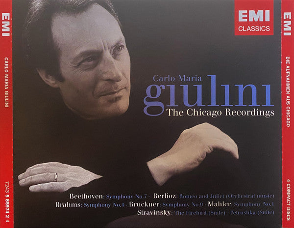 Carlo Maria Giulini: The Chicago Recordings 4-Disc Set