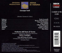 Verdi: Nabucco 2-Disc Set w/ Booklet & Saw Mark