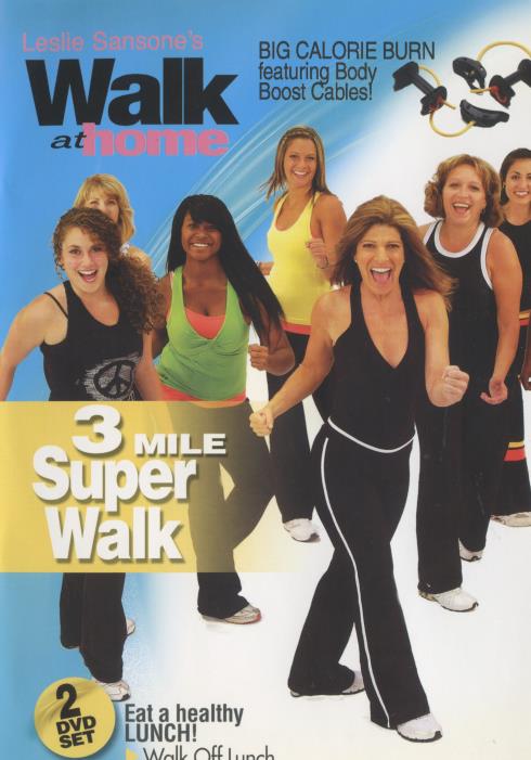 Leslie Sansone's Walk At Home: 3 Mile Super Walk 2-Disc Set