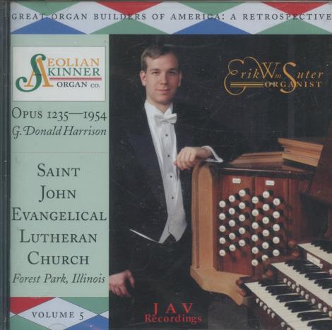 Erik Wm. Suter: Aeolian Skinner Organ Company Opus 1235-1954 w/ Damaged Case