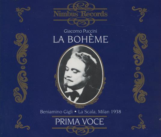La Boheme: Beniamino Gigli 2-Disc Set