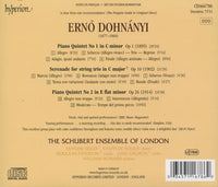 Dohnanyi: Piano Quintets / Serenade For String Trio