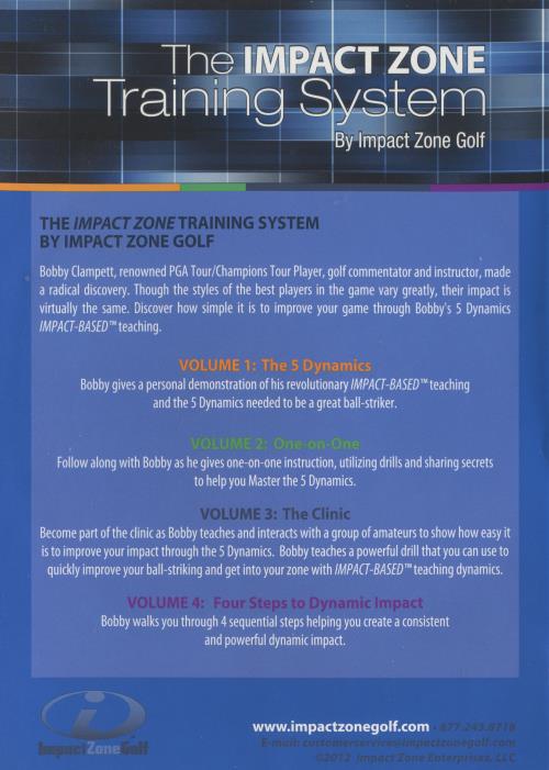 The Impact Training System 4-Disc Set – NeverDieMedia