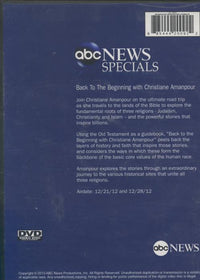 Back To The Beginning With Christiane Amanpour 2-Disc Set