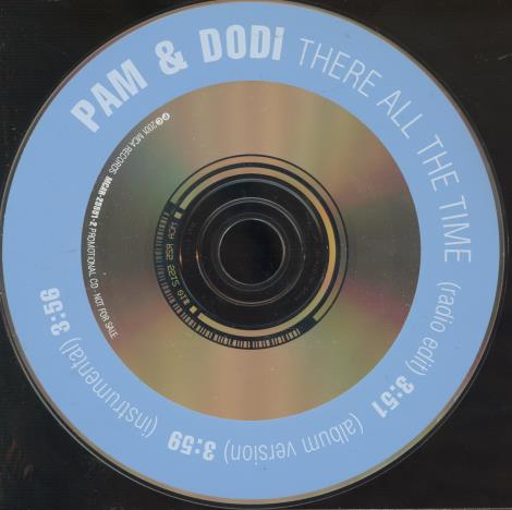 Pam & Dodi: There All The Time Promo w/ Back Artwork - NeverDieMedia