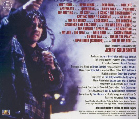 Chain Reaction: Original Motion Picture Soundtrack Deluxe Limited Coll ...