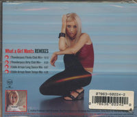 Christina Aguilera: What A Girl Wants: Remixes w/ Pin Hole & Cracked Case