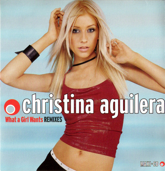 Christina Aguilera: What A Girl Wants: Remixes w/ Pin Hole & Cracked Case