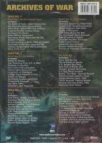 Archives Of War Vols. 1-3 3-Disc Set