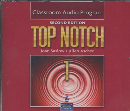 Top Notch 1: Classroom Audio Program 2nd