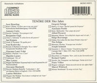 Operntheater: Beruhmte Tenore Der 30er Jahre